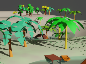 Lost Worl lost land pak Low-poly 3D Model