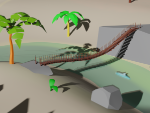 Lost Worl lost land pak Low-poly 3D Model