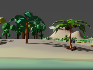 Lost Worl lost land pak Low-poly 3D Model