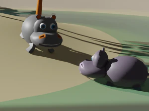 Lost Worl lost land pak Low-poly 3D Model