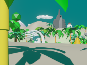 Lost Worl lost land pak Low-poly 3D Model