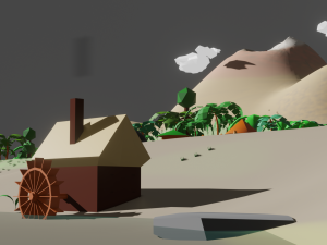 Lost Worl lost land pak Low-poly 3D Model