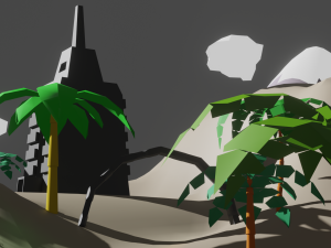Lost Worl lost land pak Low-poly 3D Model