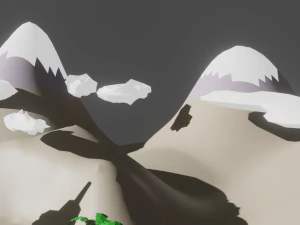 Lost Worl lost land pak Low-poly 3D Model