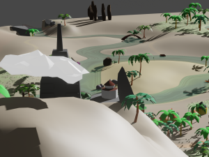 Lost Worl lost land pak Low-poly 3D Model