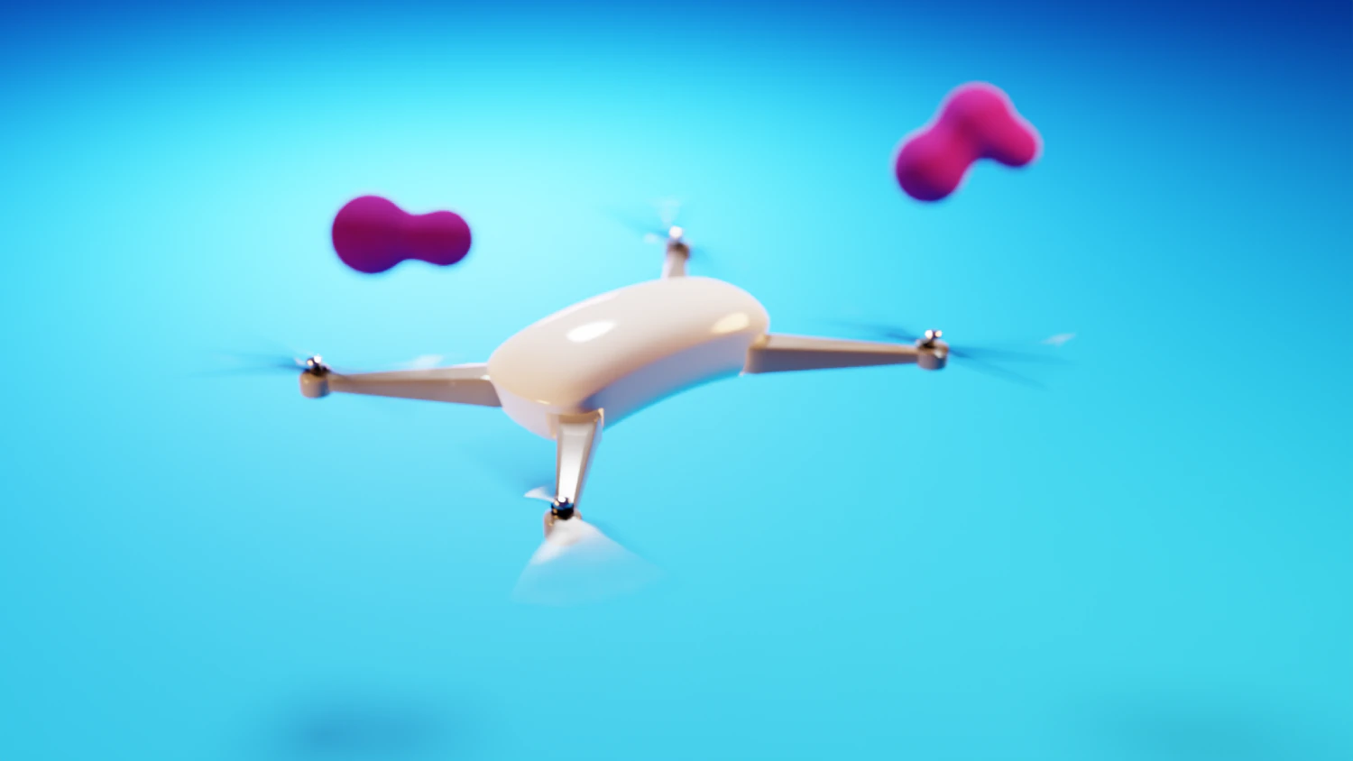 Dron Animation FREE Free 3D Model .c4d .max .obj .3ds .fbx .stl .blend 