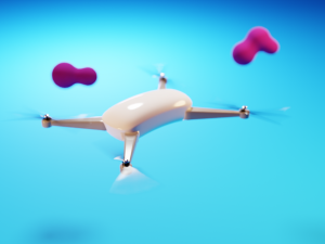 Dron Animation FREE Free  3D Model