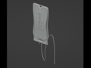 Dropper medical infusion Modelo 3D