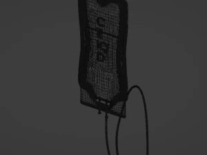 Dropper medical infusion 3D Model