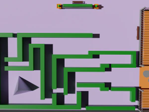 Environment pack Low-poly Game location Map Low-poly 3D Model