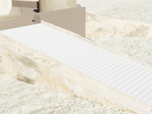 Temple complex of marble and stone Low-poly 3Dモデル