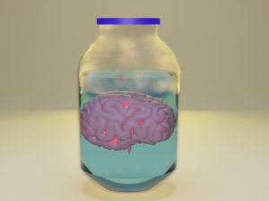 Body parts in a jar Pak 4 models Low-poly Model 3D