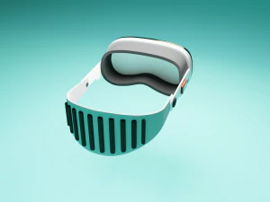 Mixed Reality Headset Pro Vision virtual reality helmet 3D Model