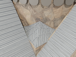 Ancient monastery Ancient church Low-poly 3D Model