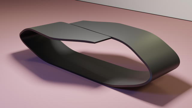 Designer table 3D Model .c4d .max .obj .3ds .fbx .stl .blend 