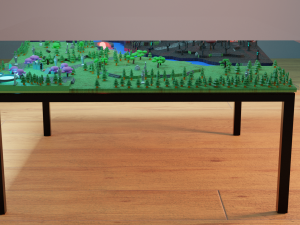 Dota 2 map Aquarium 3D Model
