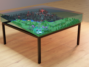 Dota 2 map Aquarium 3D Model