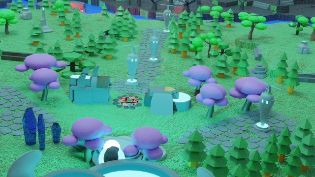Dota 2 Map Aquarium 3D Модель In Офис 3DExport