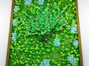 Designer stabilized moss 3D Модель