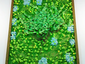 Designer stabilized moss 3D Model