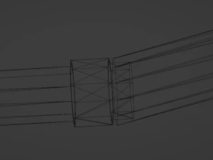 Hookah model in loft style Low-poly 3D Model