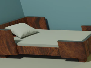 Childrens furniture PACK childrens room AND 1 item free Low-poly 3D Model
