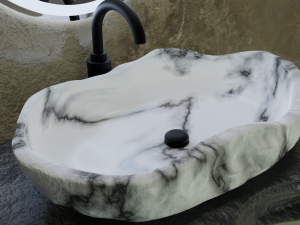Marble sink HP 3Dモデル