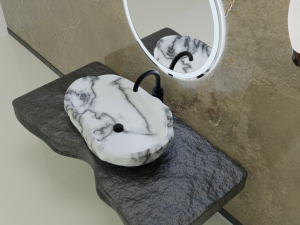 Marble sink HP 3Dモデル
