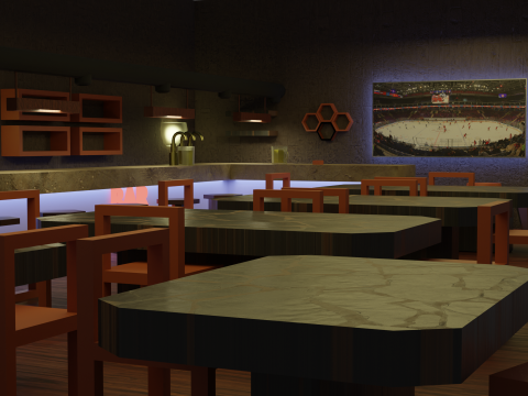 Bar Pub collection 3Dモデル