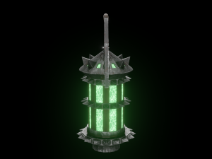 Fantasy lamp PBR Low-poly 3D 模型
