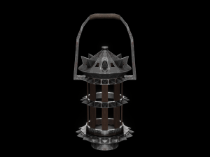 Fantasy lamp PBR Low-poly 3D 模型