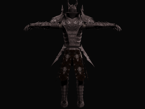 Knight PBR Low-poly 3D Model