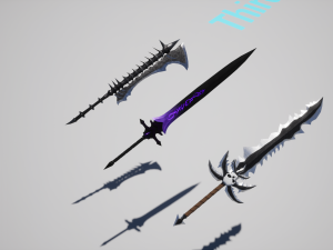 Knight PBR Low-poly 3D Model