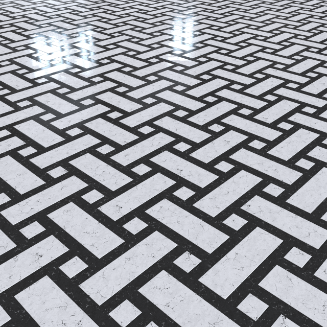 Hermes Floor Pattern CG Текстури .c4d .max .obj .3ds .fbx .stl .blend 
