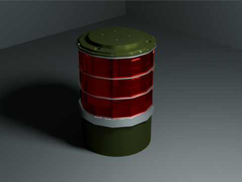 ALQ-144 IRCM 3D-Modell