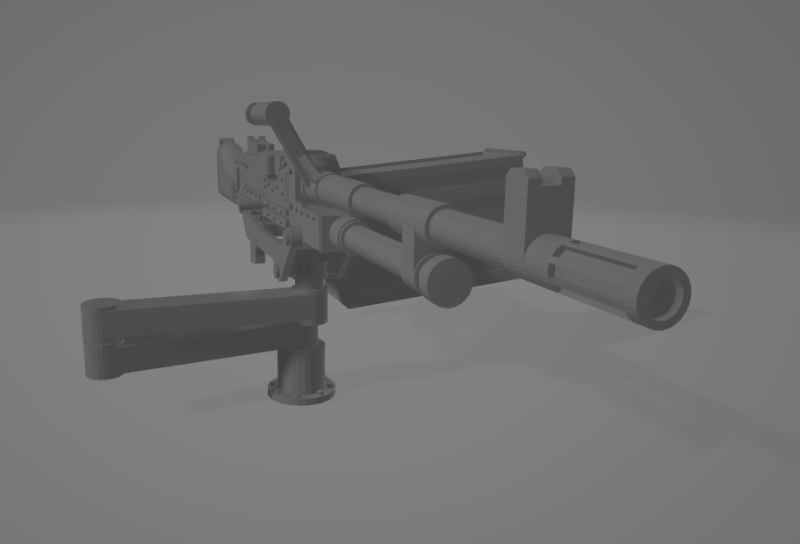 FN MAG GPMG Model 3D .c4d .max .obj .3ds .fbx .stl .blend
