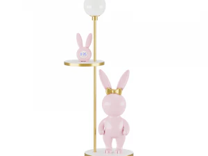 Bunny Rabbit Light 3D Model