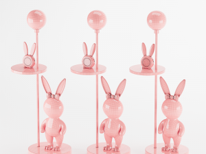 Bunny Rabbit Light 3D Model