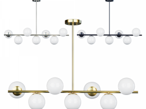 KCO Modern chandelier 3D मॉडल