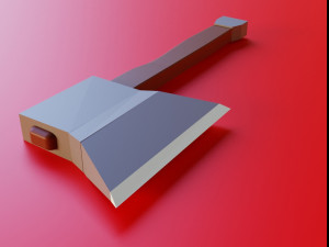 3d axe model Model 3D