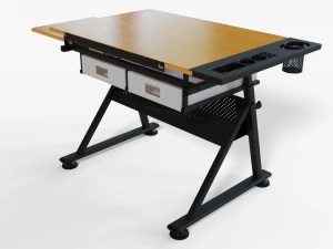 Drafting Desk 3D Model