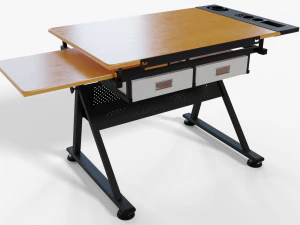 Drafting Desk 3D Model