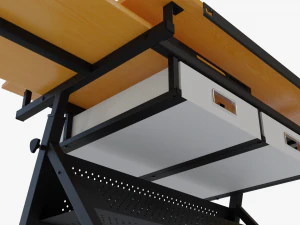 Drafting Desk 3D Model