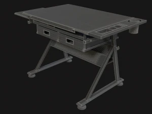 Drafting Desk 3D Model