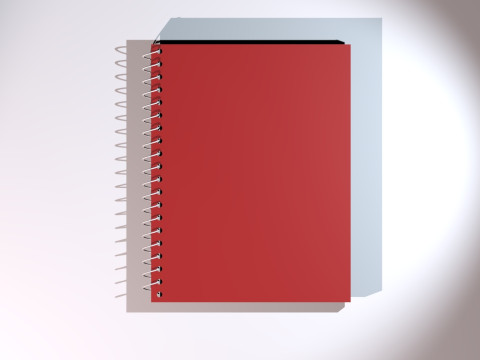 Book - Libreta 3D Model