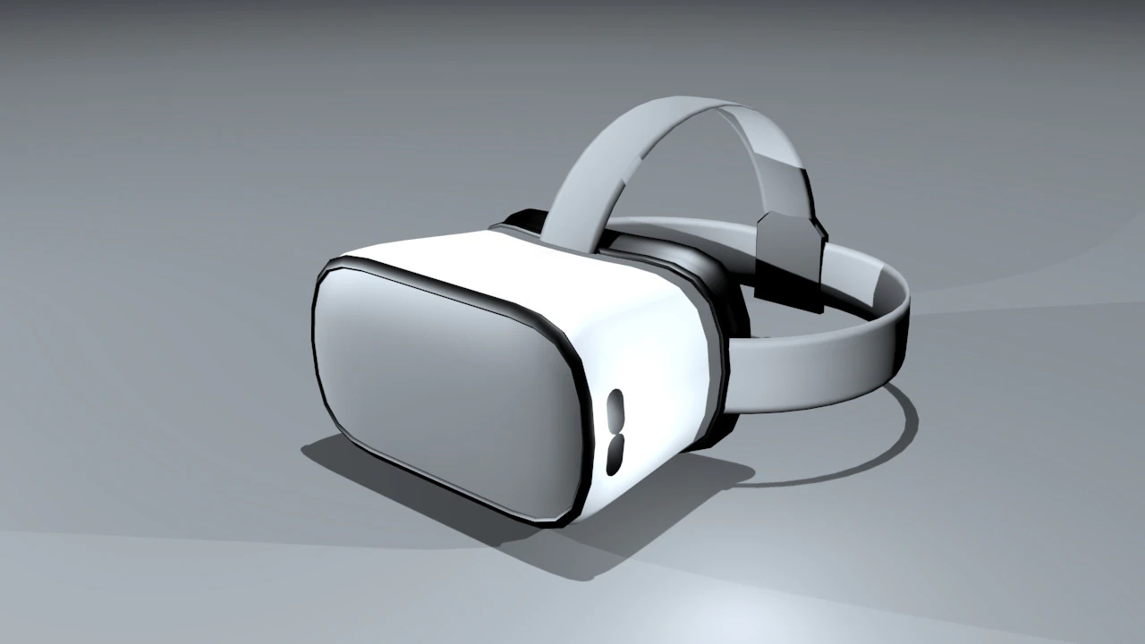 Visor VR 3D Model .c4d .max .obj .3ds .fbx .stl .blend