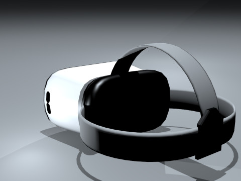 Visor VR 3D Model