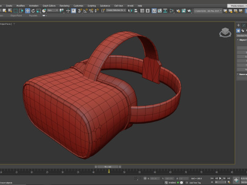 Visor VR 3D Model