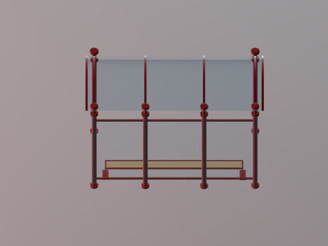 Estacin de autobs 3Dモデル