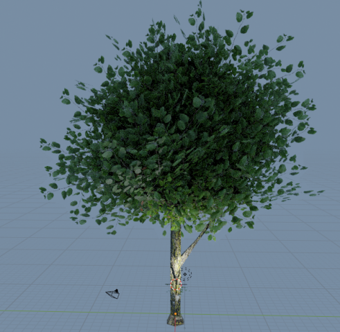Low poly tree 3D Модель .c4d .max .obj .3ds .fbx .stl .blend 
